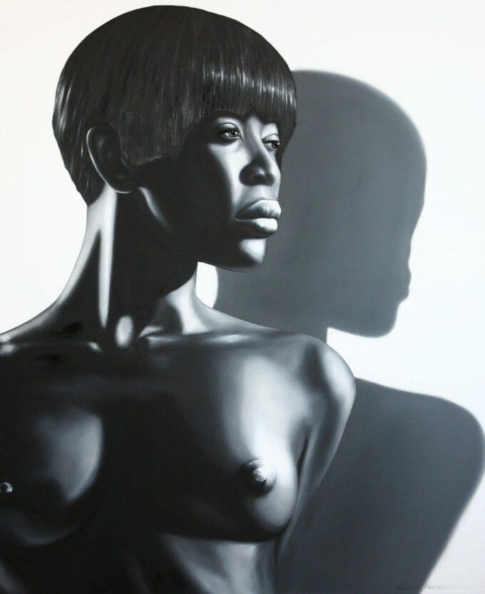 Black Woman Front Body by Tommaso Arscone