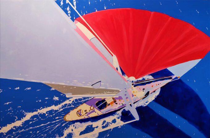 Sailing by Massimo Pennacchini